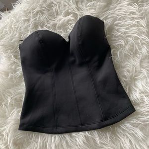 GUESS black strapless top
